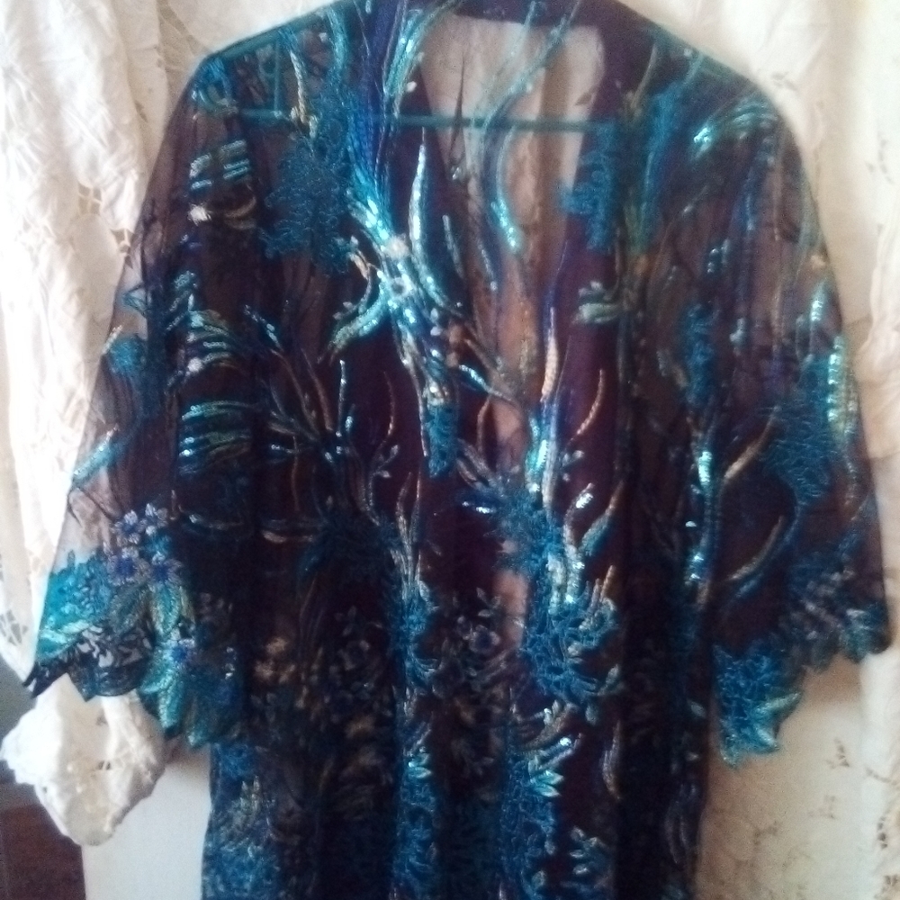 Custom-made top ready for the holidays one of a ki